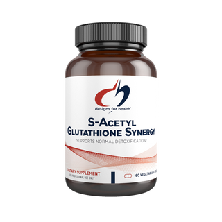 S-Acetyl Glutathione Synergy - 60 Capsules | Designs For Health