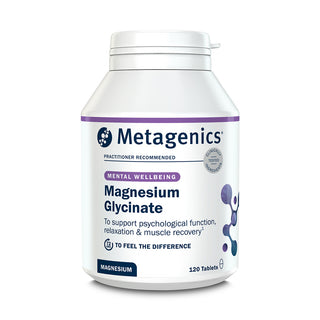 Magnesium Glycinate - 120 Tablets | Metagenics