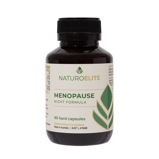 Menopause Night Formula - 60 Capsules | NaturoElite