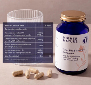 True Food Rekindle - 60 Capsules | Higher Nature