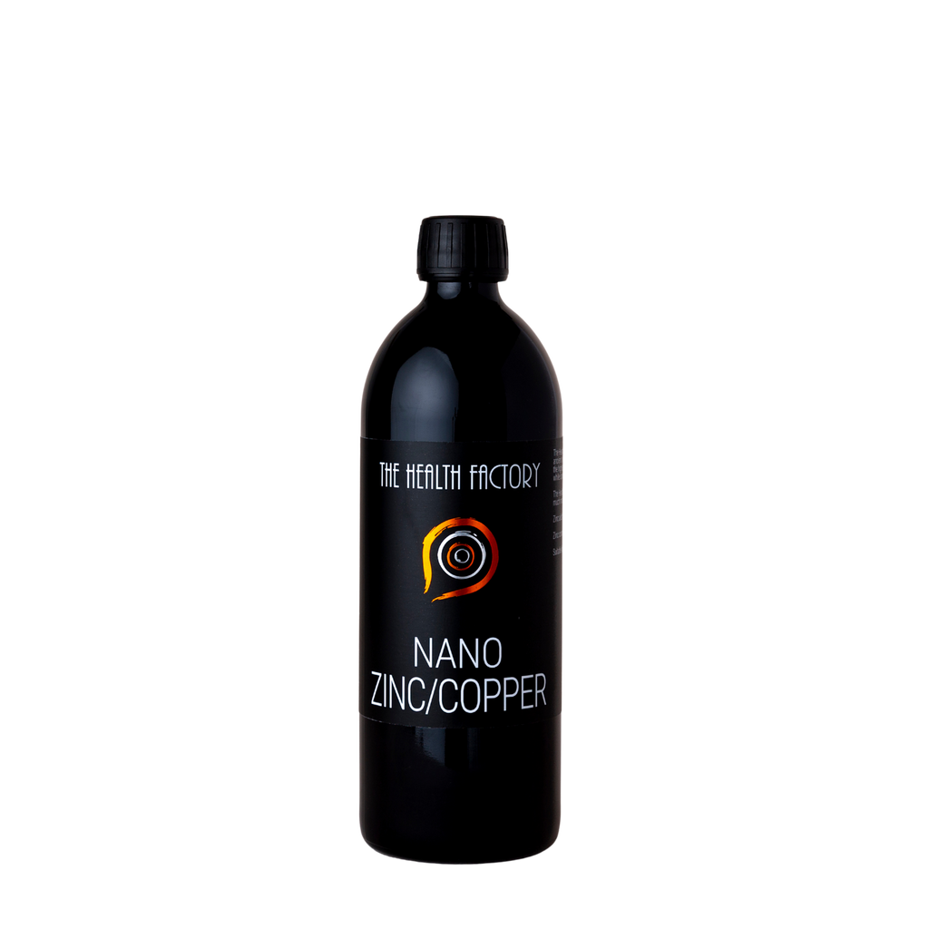 Nano Zinc/Copper - 500ml | The Health Factory | Supplement Hub