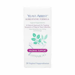 Yeast Arrest - 28 Suppositories | Vitanica