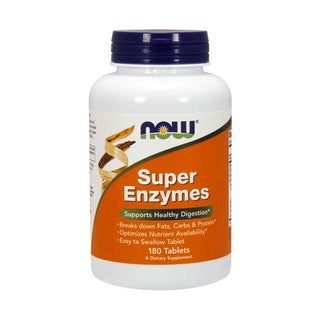 Super Enzymes - 180 Tablets | NOW Foods