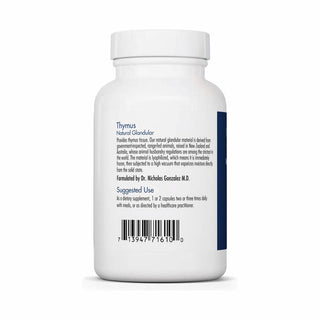 Thymus Natural Glandular 500mg - 75 Capsules | Allergy Research Group