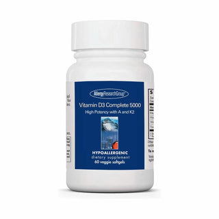 Vitamin D3 Complete 5000 - 60 Softgels | Allergy Research Group