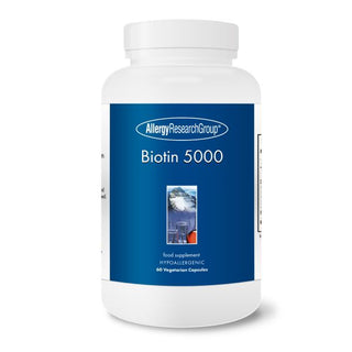 Biotin 5000 - 60 Capsules | Allergy Research Group