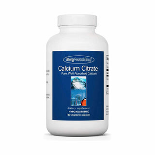 Calcium Citrate - 180 Capsules | Allergy Research Group