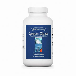 Calcium Citrate - 180 Capsules | Allergy Research Group