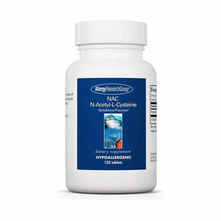 NAC N-Acetyl Cysteine - 120 Tablets | Allergy Research Group