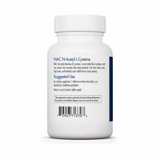 NAC N-Acetyl Cysteine - 120 Tablets | Allergy Research Group