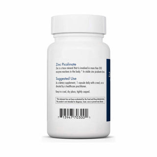 Zinc Picolinate - 60 Capsules | Allergy Research Group