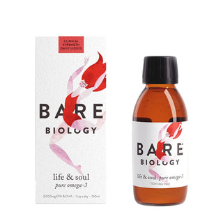 Life & Soul Pure Omega-3 (Clinical Strength Daily Liquid) - 150ml | Bare Biology