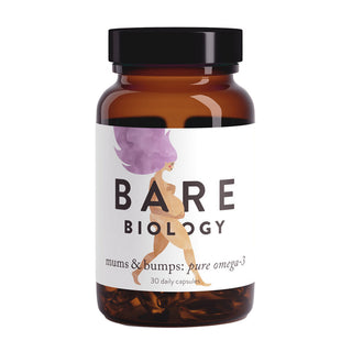 Mum's & Bumps Omega-3 Fish Oil For Pregnancy - 30 Capsules | Bare Biology