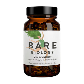 Vim & Vigour (Vegan Omega-3) - 60 Capsules | Bare Biology