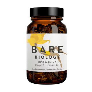 Rise & Shine (Omega-3 + Vitamin D3) - 60 Capsules | Bare Biology
