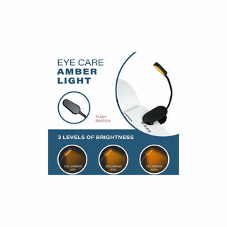 NoBlue Amber Book Light | BlockBlueLight