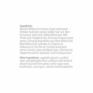 Dentalcidin LS (Oral Microbiome Liposomal Rinse) - 30ml | Biocidin Botanicals