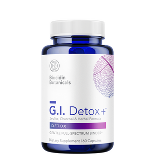 GI Detox + (60 Capsules) - Biocidin Botanicals