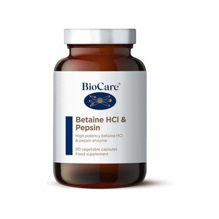 Betaine HCl and Pepsin - 90 Capsules | BioCare