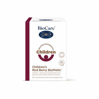 Children's Red Berry BioMelts - 28 Sachets | BioCare