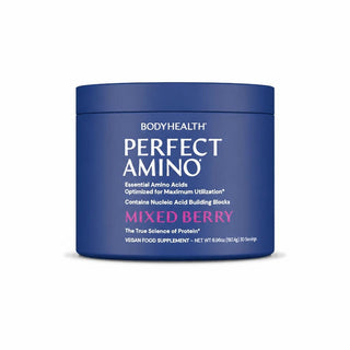 PERFECT AMINO Powder - Mixed Berry - 30 Servings | BodyHealth