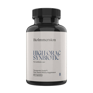 High ORAC Synbiotic - 60 Capsules | BioImmersion