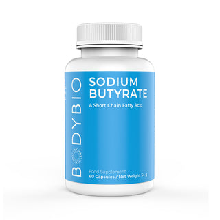 Sodium Butyrate 600mg - 60 Capsules | BodyBio