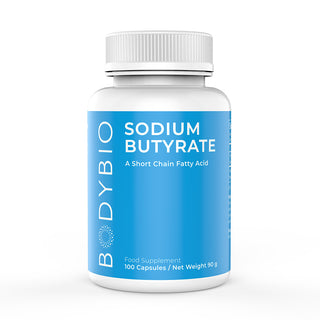 Sodium Butyrate 600mg - 100 Capsules | BodyBio