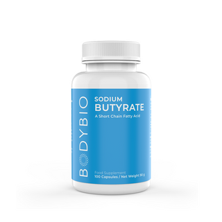 Sodium Butyrate - 100 Capsules | BodyBio
