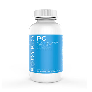 PC (Phosphatidylcholine) - 100 Softgels | BodyBio