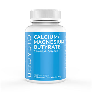 Calcium/Magnesium Butyrate 600mg - 100 Capsules | BodyBio