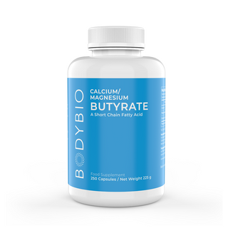 Calcium/Magnesium Butyrate - 250 Capsules | BodyBio
