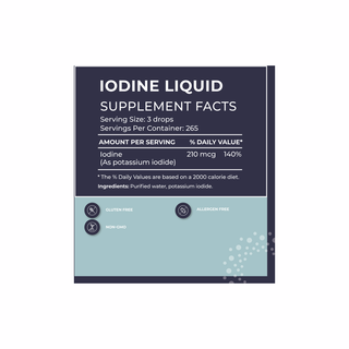 Liquid Mineral Iodine - 60ml | BodyBio