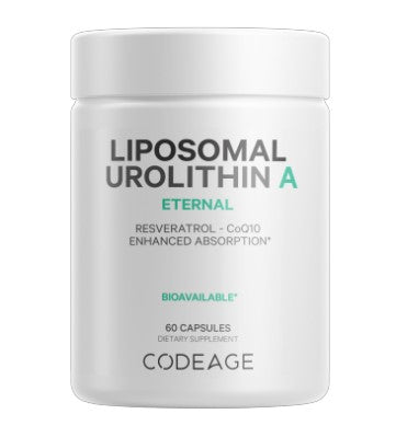 Liposomal Urolithin A | 60 Capsules | Codeage
