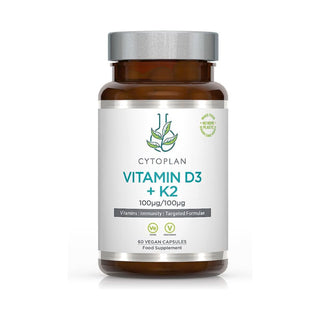 Vitamin D3 & K2 - 60 Capsules | Cytoplan