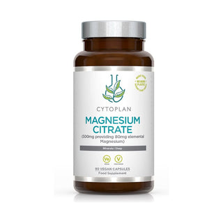 Magnesium Citrate 500mg - 90 Capsules | Cytoplan