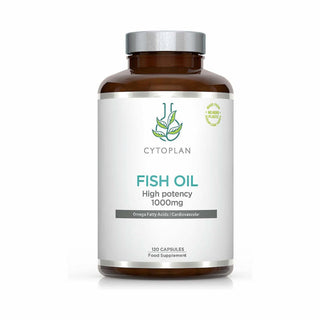 Fish Oil High Potency - 120 Capsules | Cytoplan