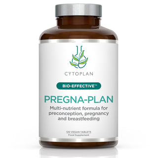 Pregna-Plan Pregnancy Multivitamin - 120 Tablets | Cytoplan