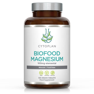 Biofood Magnesium - 120 Tablets | Cytoplan