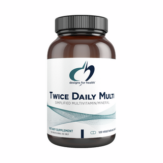 Twice Daily Multi - 120 Capsules | Designs For Health