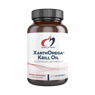 XanthOmega Krill Oil - 60 Softgels | Designs For Health