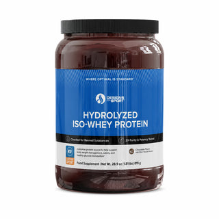 Hydrolyzed ISO-Whey Protein (Chocolate) - 819g | Designs For Sport