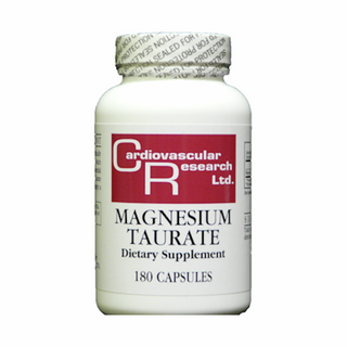 Magnesium Taurate 125mg - 180 Capsules | Ecological Formulas