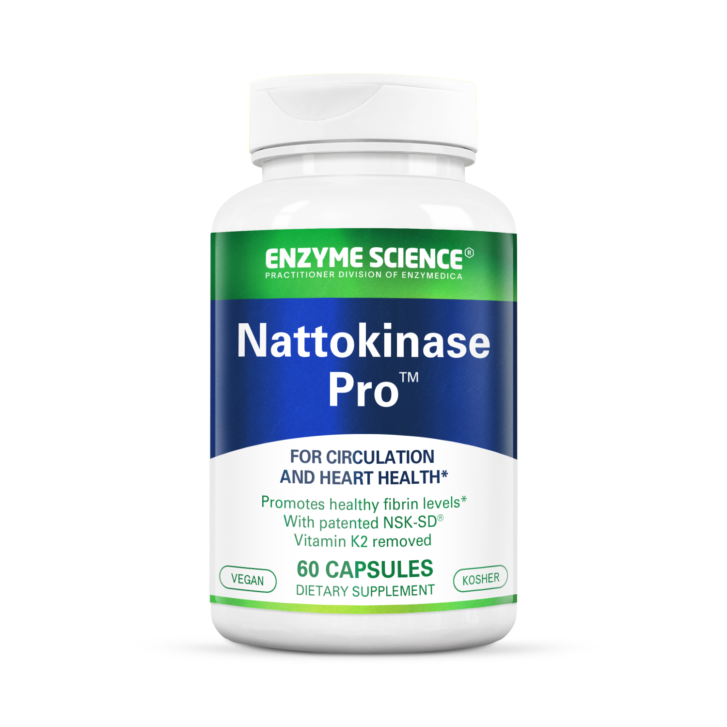 Airboy Nattokinase 8,000 FU - 60 Capsules For Heart & Cardiovascular Health