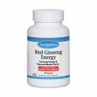 Red Ginseng Energy - 30 Capsules | EuroMedica