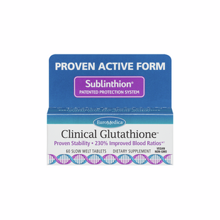 Clinical Glutathione - 60 Tablets | EuroMedica