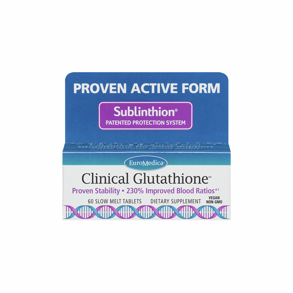 Clinical Glutathione | 60 Tablets | EuroMedica | Supplement Hub Clinical Glutathione | 60 Tablets | EuroMedica | Supplement Hub