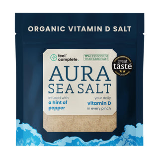 Aura Sea Salt - Hint of Pepper - 80g | Feel Complete