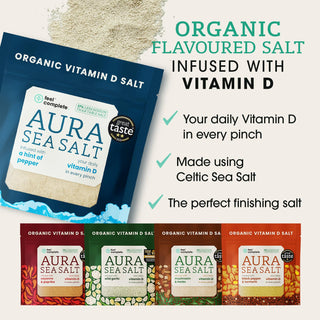 Aura Sea Salt - Hint of Pepper - 80g | Feel Complete