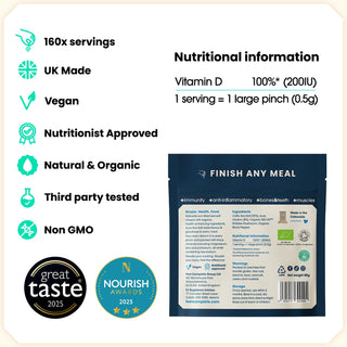 Aura Sea Salt - Hint of Pepper - 80g | Feel Complete